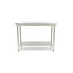 Werktafel rvs - 60 x 70 cm - Verstelbare Hoogte