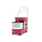 Spiraalkneder - 8 L - 4,5 Kg Deeg - Raspberry Rood